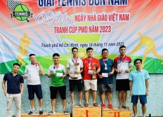 Giải Tennis đơn nam chào mừng ngày nhà giáo Việt Nam 20/11/2023